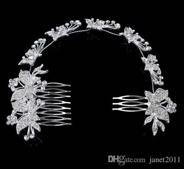 gorgeous bridal wedding silver plated crystal rhinestones pearls women hair comb clip bridal hair accessories wedding head pieces, Slivery;golden
gorgeous bridal wedding silver plated crystal rhinestones pearls women hair comb clip bridal hair accessories wedding head pieces, Slivery;golden