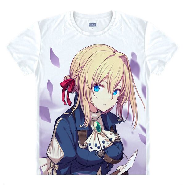 violet evergarden t-shirts multi-style short sleeve shirts light novel violet vaioretto evagaden kana akatsuki cosplay shirt, White;black
violet evergarden t-shirts multi-style short sleeve shirts light novel violet vaioretto evagaden kana akatsuki cosplay shirt, White;black