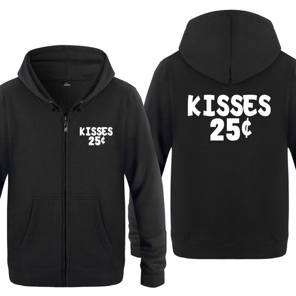 kisses 25 cents cartoon funny sweatshirts men 2018 mens zipper hooded fleece hoodies cardigans, Black
kisses 25 cents cartoon funny sweatshirts men 2018 mens zipper hooded fleece hoodies cardigans, Black