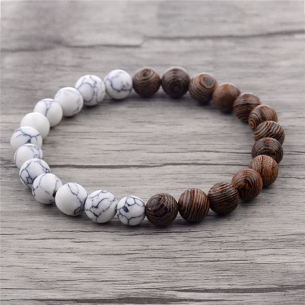 sedmart black and white beads yoga chakra woodgrain beaded bracelet for woman man natural stone couple gift souvenir for lovers
sedmart black and white beads yoga chakra woodgrain beaded bracelet for woman man natural stone couple gift souvenir for lovers