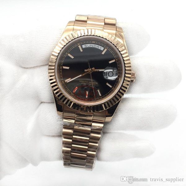 Luxury Brand Mens Watch Rose Gold 18K Stainless Steel Day Date Men Watches Sapphire Cystal Male Wristwatches.
Luxury Brand Mens Watch Rose Gold 18K Stainless Steel Day Date Men Watches Sapphire Cystal Male Wristwatches.