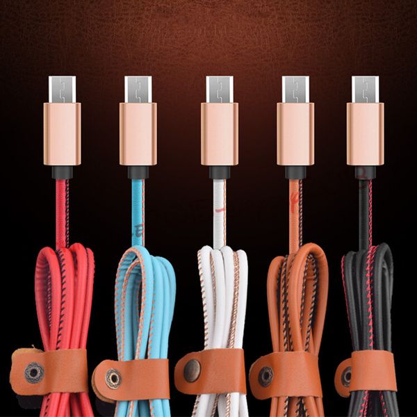 micro v8 cable 1m 3ft leather aluminum alloy usb data & sync charging cable for samsung s4 s6 s7 for htc
micro v8 cable 1m 3ft leather aluminum alloy usb data & sync charging cable for samsung s4 s6 s7 for htc