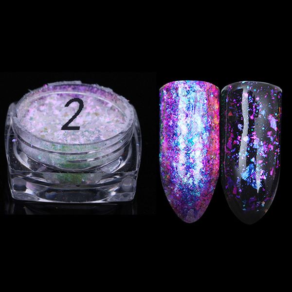 1pcs nail art decorations nail flakes sequins powder magic mirror glitters gold colors irregular pigment decor accessories, Black
1pcs nail art decorations nail flakes sequins powder magic mirror glitters gold colors irregular pigment decor accessories, Black