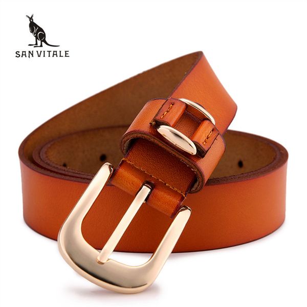 2016 women's new retro casual wild ms.real leather belt buckle 100% pure leather belt women jeans belts free shipping, Black;brown
2016 women's new retro casual wild ms.real leather belt buckle 100% pure leather belt women jeans belts free shipping, Black;brown