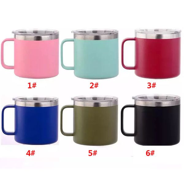 New 14 oz tainle teel mug cup with lid double wall vacuum in ulated mug for outdoor travel beer milk cup 6 color ty7 400
New 14 oz tainle teel mug cup with lid double wall vacuum in ulated mug for outdoor travel beer milk cup 6 color ty7 400