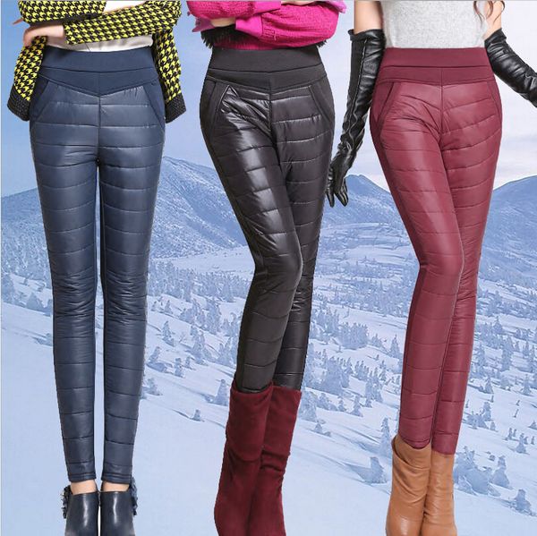 6xl plus size pants women winter stitching slim warm windproof down pants plus thick veet trousers winter pants warm pants, Black;white
6xl plus size pants women winter stitching slim warm windproof down pants plus thick veet trousers winter pants warm pants, Black;white