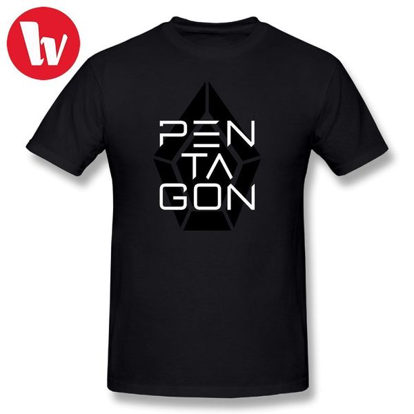 pentagon kpop logo t-shirt men print 100 cotton t shirts short sleeve basic music tee shirt summer casual t shirt plus size 4xl, White;black
pentagon kpop logo t-shirt men print 100 cotton t shirts short sleeve basic music tee shirt summer casual t shirt plus size 4xl, White;black