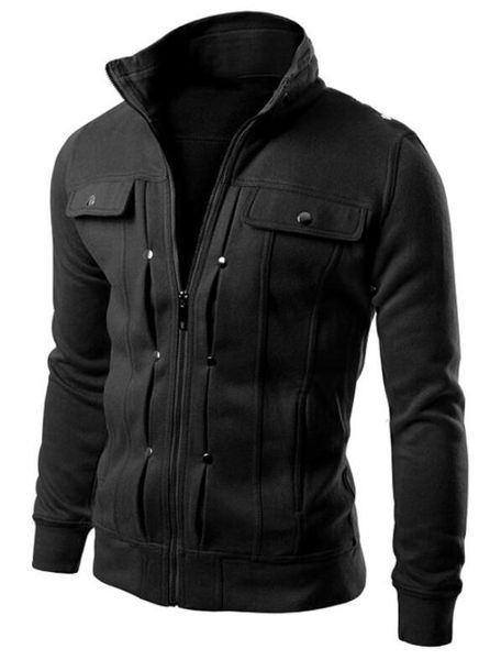 designer fleece hoodies coat sweatshirt men's fashion stand collar button sweater sweater jacket sweater men's jacket, Black;brown
designer fleece hoodies coat sweatshirt men's fashion stand collar button sweater sweater jacket sweater men's jacket, Black;brown