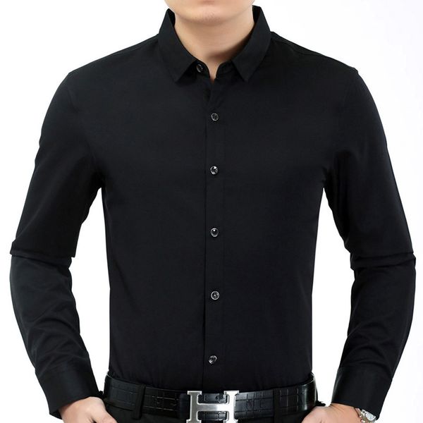 2018 summer long sleeve men shirt thick dress casual slim fit social clothes luxury shirts mens male fashion 1082, White;black
2018 summer long sleeve men shirt thick dress casual slim fit social clothes luxury shirts mens male fashion 1082, White;black