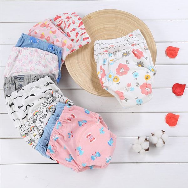 6 layers of thickened cotton reusable waterproof pants baby diapers childlike innocence training childlike underwear
6 layers of thickened cotton reusable waterproof pants baby diapers childlike innocence training childlike underwear