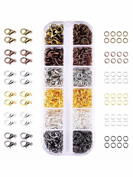 jewelry findings alloy lobster clasp hooks for necklace bracelet chain with jump rings set diy hand craft 6 color d821l
jewelry findings alloy lobster clasp hooks for necklace bracelet chain with jump rings set diy hand craft 6 color d821l