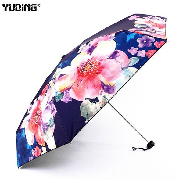 yuding women floral umbrella folding waterproof uv sun umbrella art drawing flower mini sunny parasol ladies
yuding women floral umbrella folding waterproof uv sun umbrella art drawing flower mini sunny parasol ladies