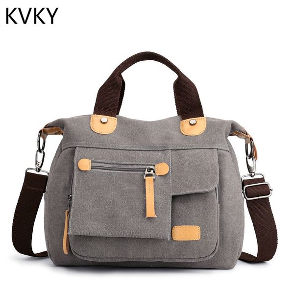 vintage canvas women handbags shoulder bags solid multi-pocket ladies messenger casual totes bolsas feminina bolsos mujer sac
vintage canvas women handbags shoulder bags solid multi-pocket ladies messenger casual totes bolsas feminina bolsos mujer sac
