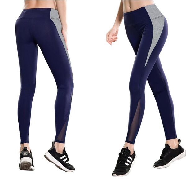 women mesh patchwork breathable full pants female black fitness running slim sport pants, White;red
women mesh patchwork breathable full pants female black fitness running slim sport pants, White;red