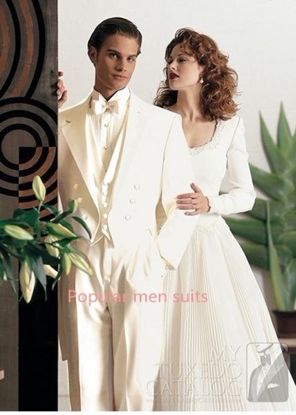 ivory tailcoat notche lapel double breasted formal high quality custom made mens suits prom forma3 pieces (jacket+pant+vest+tie, White;black
ivory tailcoat notche lapel double breasted formal high quality custom made mens suits prom forma3 pieces (jacket+pant+vest+tie, White;black