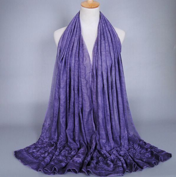 female plain embroidery flower coon shawls muffler headband bohemian hijab solid color summer muslim scarves/scarf x8, Blue;gray
female plain embroidery flower coon shawls muffler headband bohemian hijab solid color summer muslim scarves/scarf x8, Blue;gray