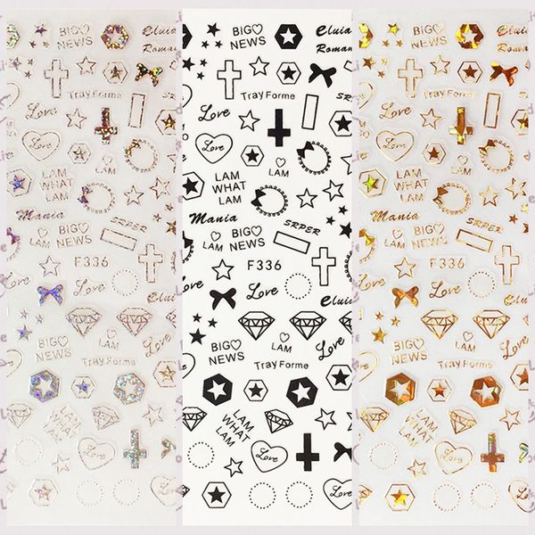 1 sheet empty solid cross stars love heart diamond big new line draw self-adhesive nail art stickers diy f336# grade packing, Black
1 sheet empty solid cross stars love heart diamond big new line draw self-adhesive nail art stickers diy f336# grade packing, Black