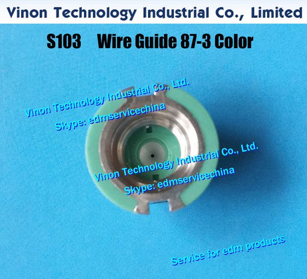 d=0.27mm wire guide 87-3 color 0206111, edm lower diamond wire guide s103 0.27mm j03649a for aq,a,ap,epoc wire-cut edm machine 3081077
d=0.27mm wire guide 87-3 color 0206111, edm lower diamond wire guide s103 0.27mm j03649a for aq,a,ap,epoc wire-cut edm machine 3081077