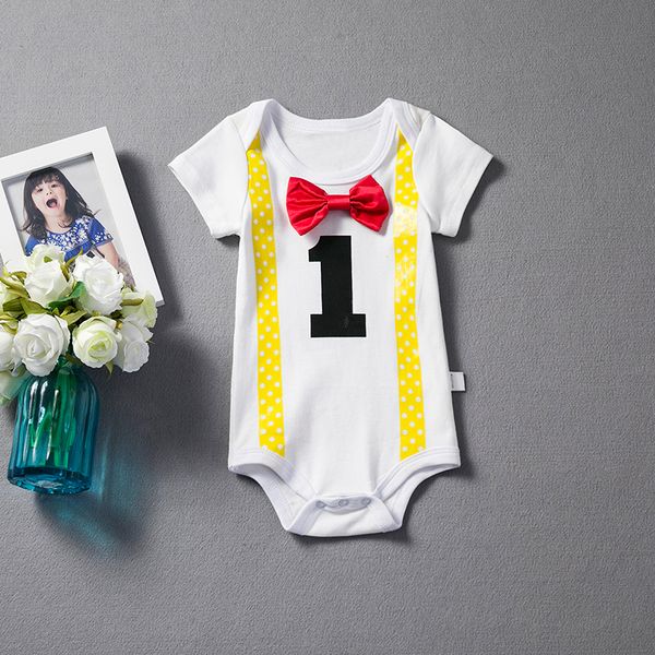 2018 baby boy 1st birthday romper little boys summer clothes infant jumpsuits for 1 year old toddler white gentleman rompers 12m, Blue
2018 baby boy 1st birthday romper little boys summer clothes infant jumpsuits for 1 year old toddler white gentleman rompers 12m, Blue