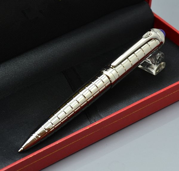 Luxury Carties brand silver metal grid ballpoint pen with high quality stationery school office supplies writing smoth Cute ball pen gifts
Luxury Carties brand silver metal grid ballpoint pen with high quality stationery school office supplies writing smoth Cute ball pen gifts
