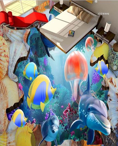 seabed fish coral jellyfish dolphin floor tile painted floor wallpapers for living room
seabed fish coral jellyfish dolphin floor tile painted floor wallpapers for living room