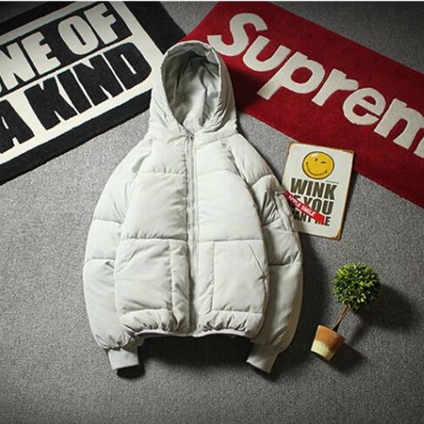 new mens winter jackets loose large size short bread bag jacket men winter solid color hooded cuffs stitching jacket, Black
new mens winter jackets loose large size short bread bag jacket men winter solid color hooded cuffs stitching jacket, Black