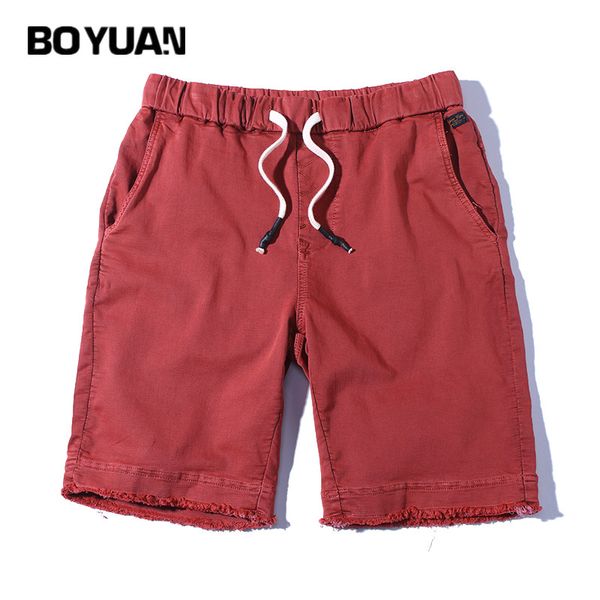 boyuan 2018 summer men shorts 2018 casual shorts cotton men slim solid elastic waist for regular knee length gb1001, White;black
boyuan 2018 summer men shorts 2018 casual shorts cotton men slim solid elastic waist for regular knee length gb1001, White;black