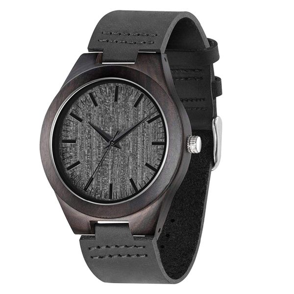 fashion casual mens womens ebony engraved wood watches with real leather band wooden wrist watch groomsmen gifts for men, Slivery;brown
fashion casual mens womens ebony engraved wood watches with real leather band wooden wrist watch groomsmen gifts for men, Slivery;brown