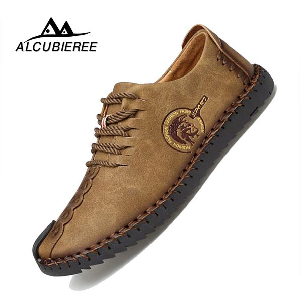 2018 summer leather casual shoes men handmade vintage shoes flats lace-up chaussure homme big size 38-46, Black
2018 summer leather casual shoes men handmade vintage shoes flats lace-up chaussure homme big size 38-46, Black
