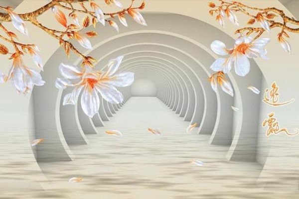colorful carved magnolia 3d corridor channel tv background wall window mural wallpaper
colorful carved magnolia 3d corridor channel tv background wall window mural wallpaper