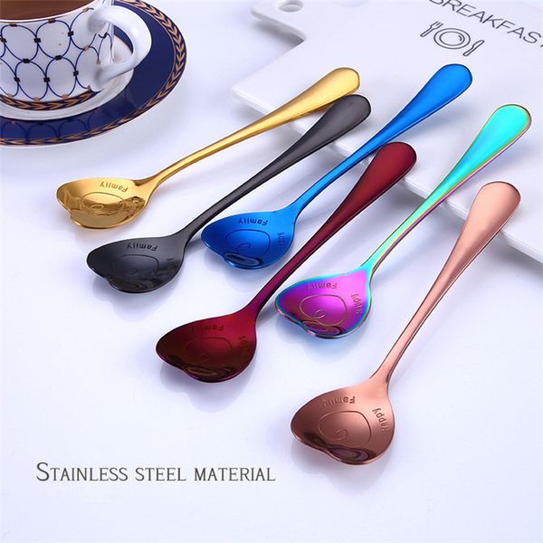 love heart-shaped spoon stainless steel handle spoon cutlery coffee drink tool kitchen stirring spoon 14styles 300pcs t1i851
love heart-shaped spoon stainless steel handle spoon cutlery coffee drink tool kitchen stirring spoon 14styles 300pcs t1i851