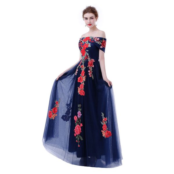 fadistee new arrival elegant satin dress evening dresses prom party zipper sleeveless formal long boat neck flowers style, Black
fadistee new arrival elegant satin dress evening dresses prom party zipper sleeveless formal long boat neck flowers style, Black