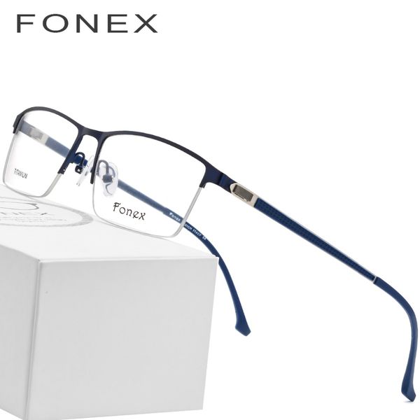 titanium alloy glasses frame men 2018 new male square light prescription eyeglasses half myopia optical frames screwless eyewear, Silver
titanium alloy glasses frame men 2018 new male square light prescription eyeglasses half myopia optical frames screwless eyewear, Silver