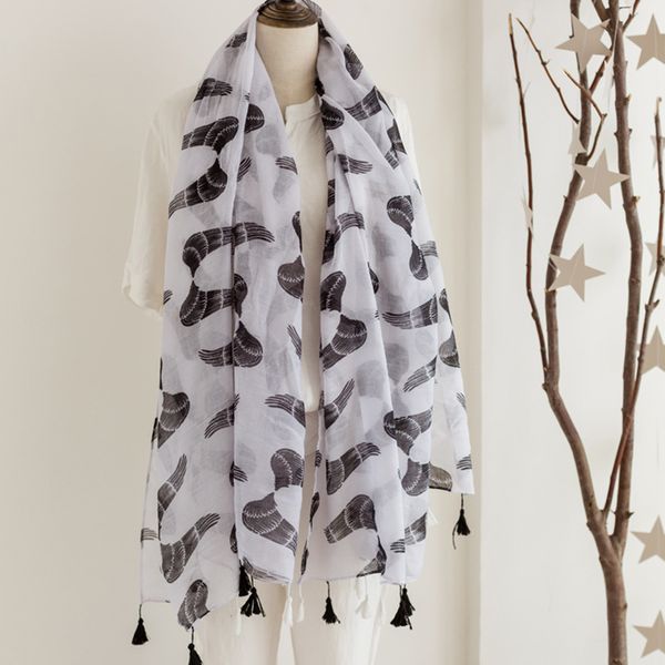2018 fashion women wings pattern tassel cotton scarf shawls 10pcs/lot, Blue;gray
2018 fashion women wings pattern tassel cotton scarf shawls 10pcs/lot, Blue;gray