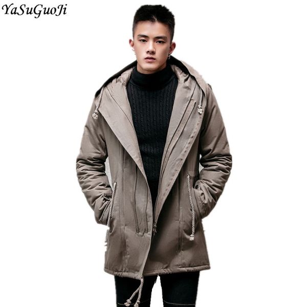 yasuguoji new 2018 oxford hooded winter parka men slim fit thicken cotton padded jacket men parka hombre warm long coat mf10, Black
yasuguoji new 2018 oxford hooded winter parka men slim fit thicken cotton padded jacket men parka hombre warm long coat mf10, Black