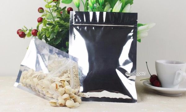 22*32cm clear / silver aluminum foil resealable food storage bags with tear notches mylar foil plastic packaging bags foil food pouch
22*32cm clear / silver aluminum foil resealable food storage bags with tear notches mylar foil plastic packaging bags foil food pouch