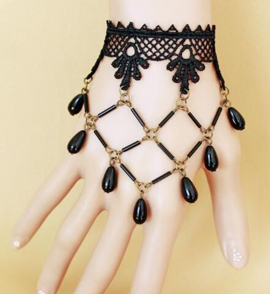 new celebrity style national style women's bracelet black lace net pure hand bracelet fashion classic delicate elegance, Golden;silver
new celebrity style national style women's bracelet black lace net pure hand bracelet fashion classic delicate elegance, Golden;silver