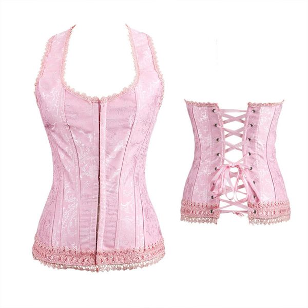 pink slimming appliques lingerie overbust corset lace up steampunk corset bustier bodyshaper halter neck, Black;white
pink slimming appliques lingerie overbust corset lace up steampunk corset bustier bodyshaper halter neck, Black;white
