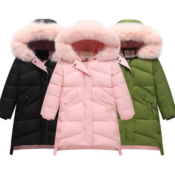 new children thick warm winter down jacket for girl clothes long hooded outerwear coats kids parka parent-child clothing, Blue;gray
new children thick warm winter down jacket for girl clothes long hooded outerwear coats kids parka parent-child clothing, Blue;gray