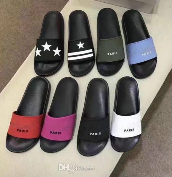 slide sandals slippers for men women WITH ORIGINAL BOX Hot Designer unisex beach flip flops slipper BEST QUALITY