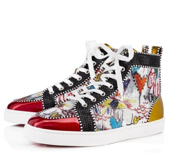 Самые новые ботинки с блестками из лоскутного шитья с длинными рукавами Christyens, кр
Самые новые ботинки с блестками из лоскутного шитья с длинными рукавами Christyens, кр