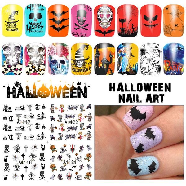 1pc nail sticker halloween water decal flower nail transfer sticker manicure art decoratio easy to use gift, Black
1pc nail sticker halloween water decal flower nail transfer sticker manicure art decoratio easy to use gift, Black