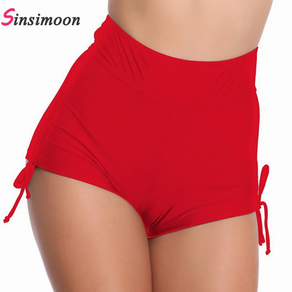 women new boxer swimshorts black red bathing suit beachwear bandage beachwear sole swim shorts high waist swimwear swimsuit, White;black
women new boxer swimshorts black red bathing suit beachwear bandage beachwear sole swim shorts high waist swimwear swimsuit, White;black