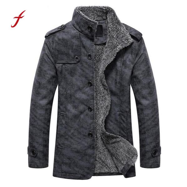 feitong fashion men's jackets autumn 2018 casual button thermal leather warm jackets coats male clothing jaqueta masculina, Black;brown
feitong fashion men's jackets autumn 2018 casual button thermal leather warm jackets coats male clothing jaqueta masculina, Black;brown