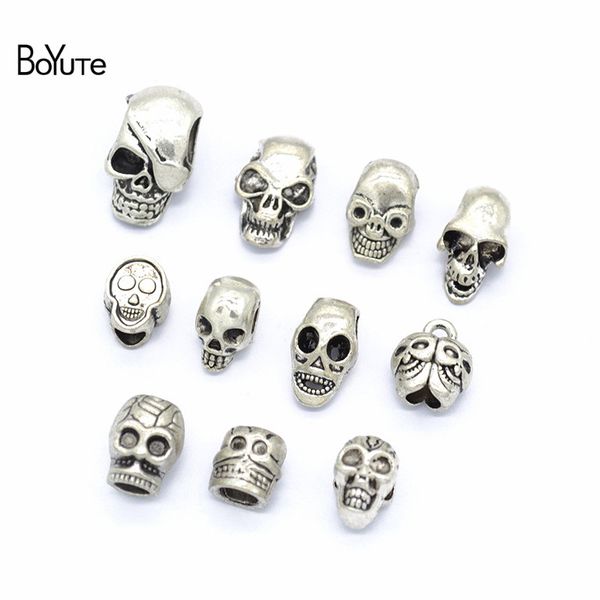 boyute mix 11 styles tibetan silver big hole skull beads metal alloy diy hand made jewelry accessories
boyute mix 11 styles tibetan silver big hole skull beads metal alloy diy hand made jewelry accessories