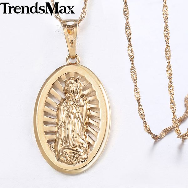 virgin mary pendant for women champagne gold holy light hollow back women's pendant necklaces catholic jewelry 2018 gifts kgp324, Silver
virgin mary pendant for women champagne gold holy light hollow back women's pendant necklaces catholic jewelry 2018 gifts kgp324, Silver