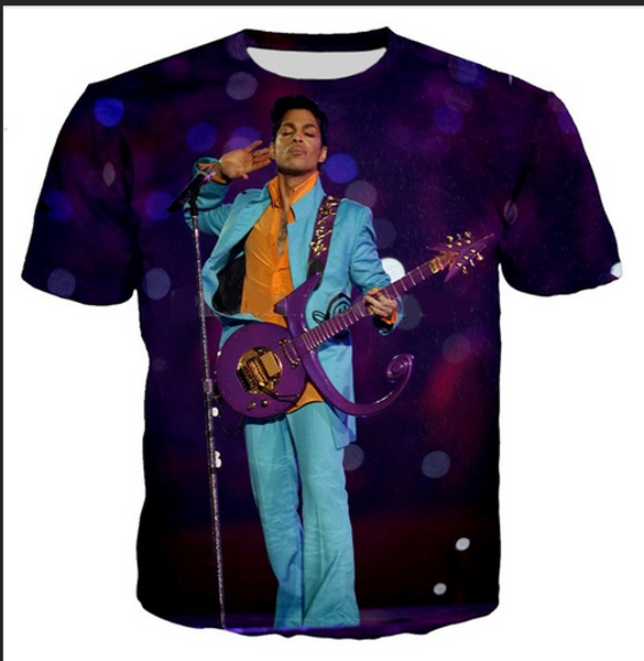 fashion mens/womans famous singer prince rogers nelson summer style funny 3d print casual t-shirt plus size zgx043, White;black
fashion mens/womans famous singer prince rogers nelson summer style funny 3d print casual t-shirt plus size zgx043, White;black