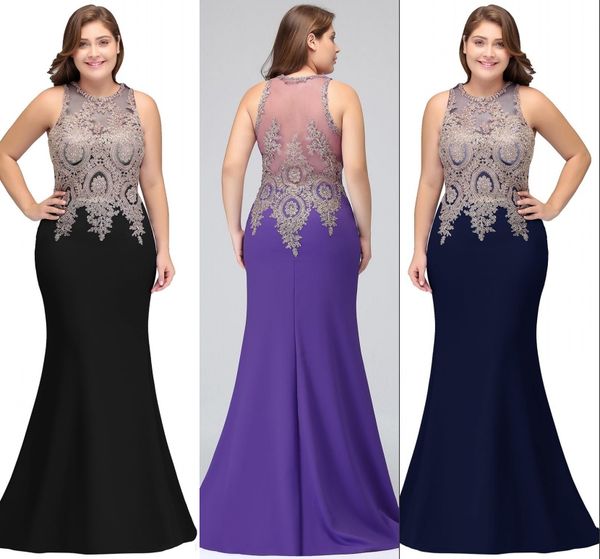 new elegant mermaid evening dresses plus size long mother dresses robe de soiree prom gowns appliqued illusion back dh4253, Black;red
new elegant mermaid evening dresses plus size long mother dresses robe de soiree prom gowns appliqued illusion back dh4253, Black;red