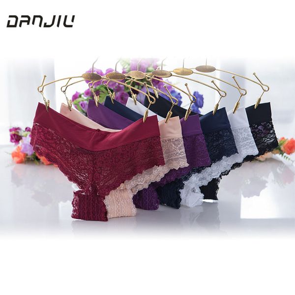 danjiu new arrival hollow lace floral underwear women's panties shorts breifs lingerie female luxury breathable panties, Black;pink
danjiu new arrival hollow lace floral underwear women's panties shorts breifs lingerie female luxury breathable panties, Black;pink
