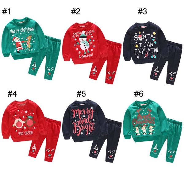 kids clothing christmas sets long sleeve t shirt + pants christmas kids girl boy clothing sets, White
kids clothing christmas sets long sleeve t shirt + pants christmas kids girl boy clothing sets, White